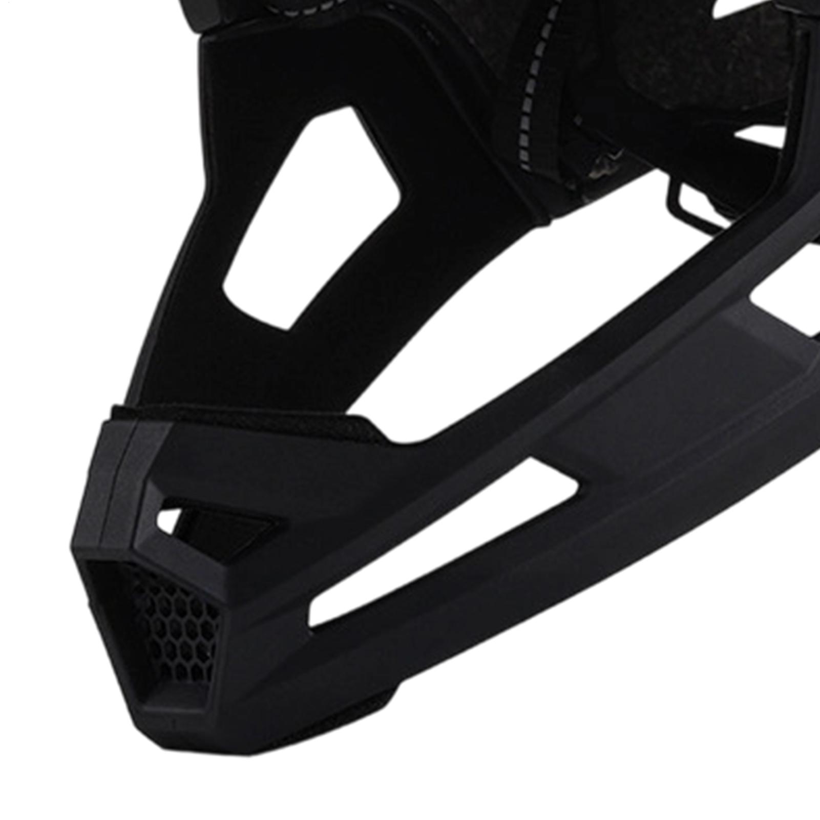 Mountain Biking Helmet Kids - หมวกกันน็อคจักรยานแบบเต็มใบสำหรับผู้ใหญ่ พร้อมแผ่นป้องกันคาง หมวกกันน็อคจักรยานสำหรับถนนและภูเขา อุปกรณ์ป้องกันความปลอดภัยสำหรับการปั่นจักรยาน