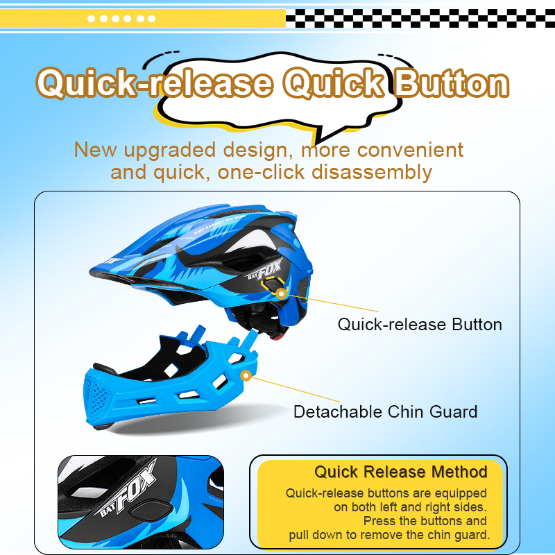 BATFOX เด็กหมวกกันน็อคจักรยานแ - Mountain Biking Helmet Kids บทวิจารณ์และราคา