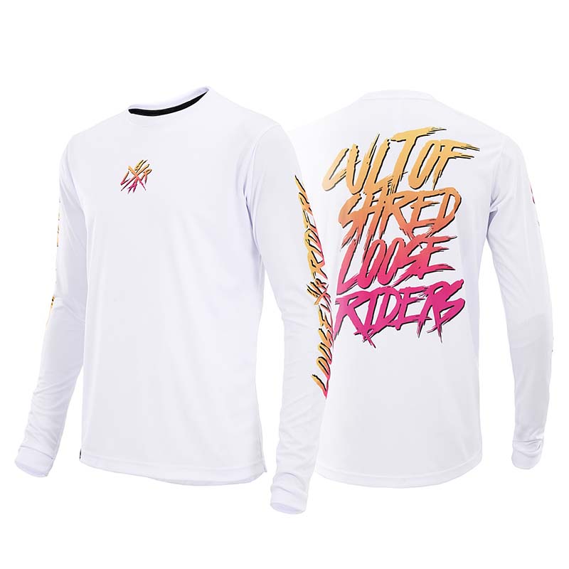 เสื้อเจอร์ซีย์แขนยาวสำหรับผู้ช - Mountain Biking Long Sleeve Shirt บทวิจารณ์และราคา