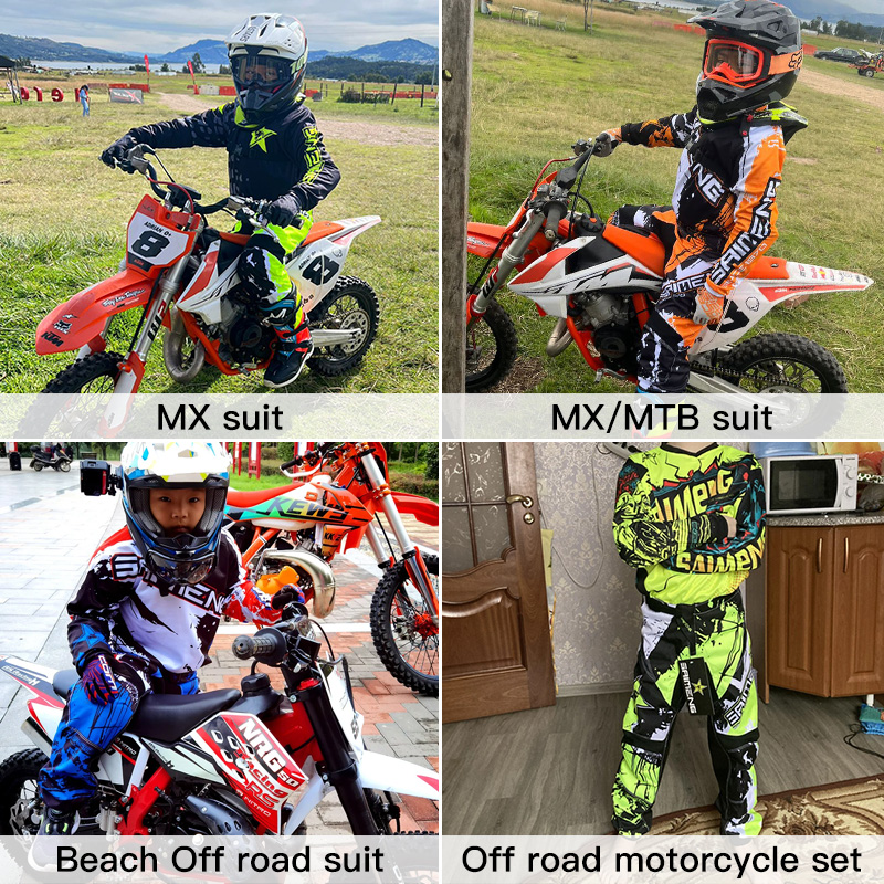 ชุดอุปกรณ์มอเตอร์ครอสสำหรับเด็ - Mountain Biking Videos บทวิจารณ์และราคา