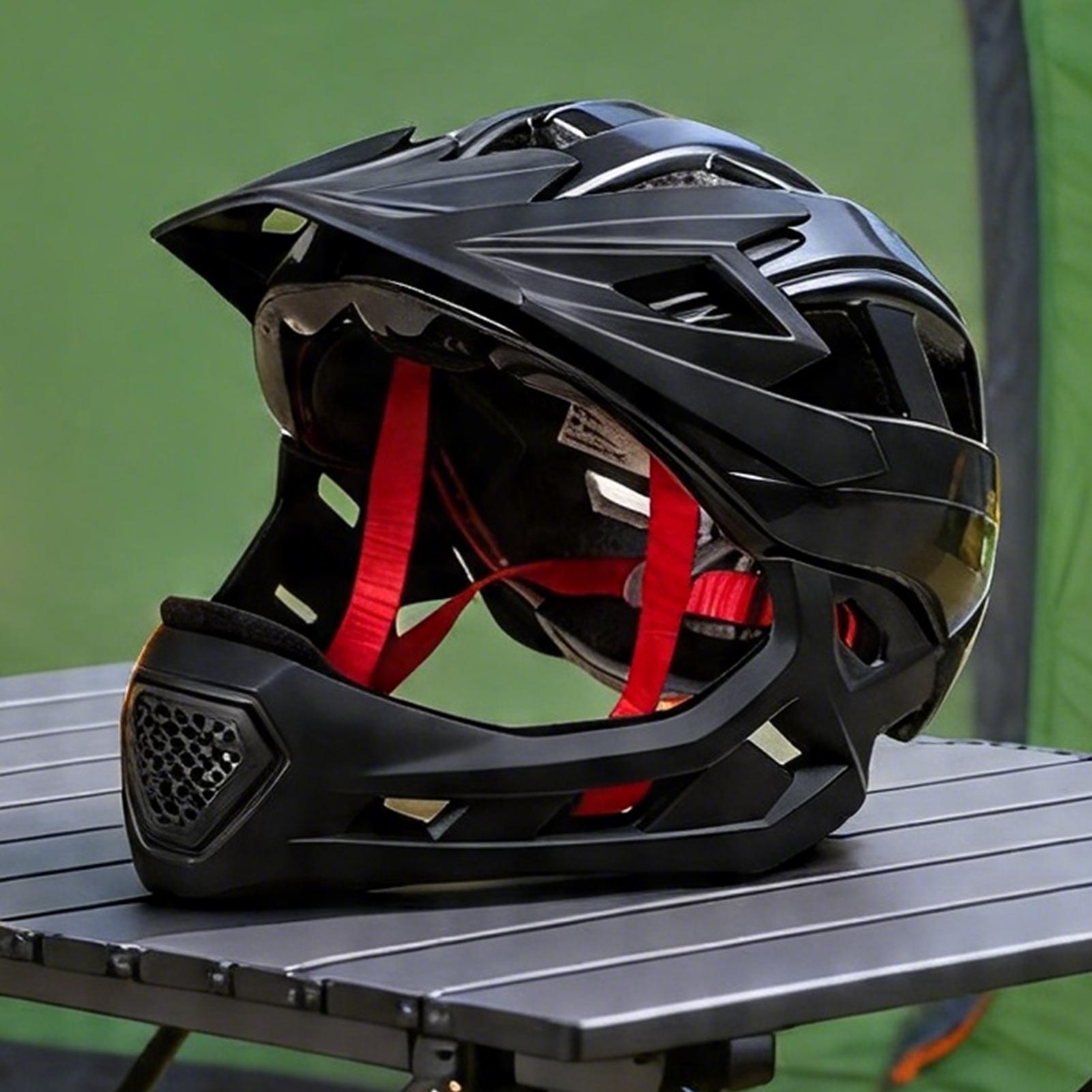 หมวกกันน็อคแบบเต็มหน้าสำหรับเด - Mountain Biking Helmet Kids บทวิจารณ์และราคา
