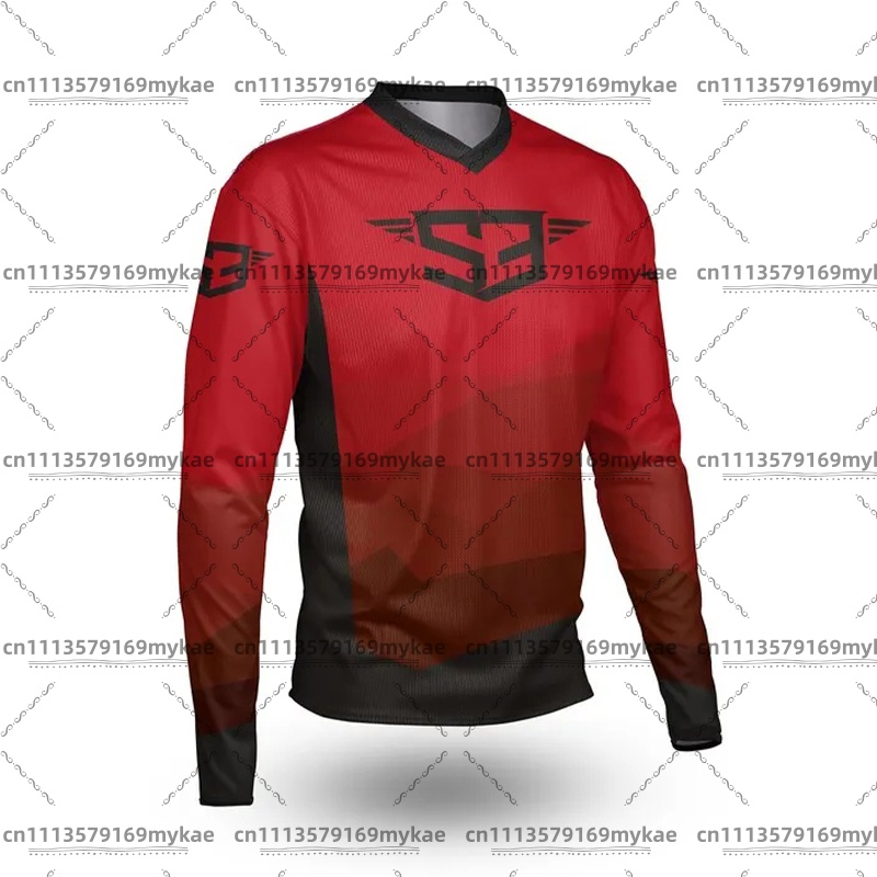 เสื้อเจอร์ซีย์มอเตอร์ครอสแขนยา - Mountain Biking Long Sleeve Shirt บทวิจารณ์และราคา