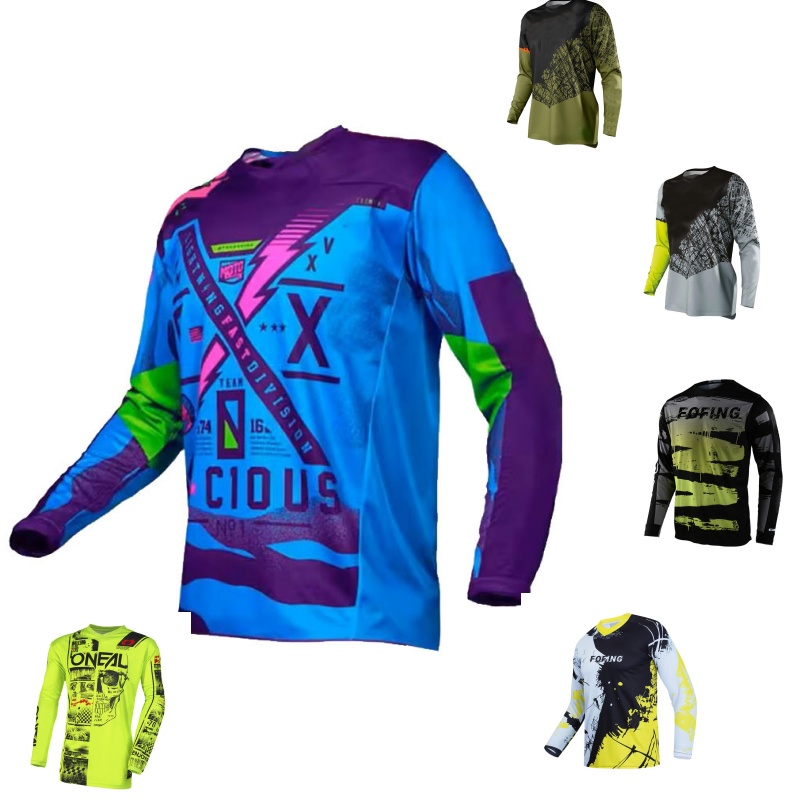 เสื้อแข่งรถมอเตอร์ไซค์วิบากสำห - Mountain Biking Videos บทวิจารณ์และราคา