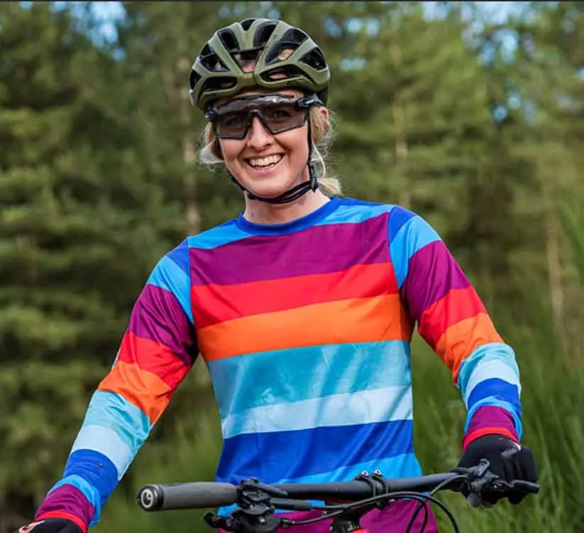 เสื้อผ้ามอเตอร์ไซค์วิบากสำหรับ - Mountain Biking Long Sleeve Shirt บทวิจารณ์และราคา