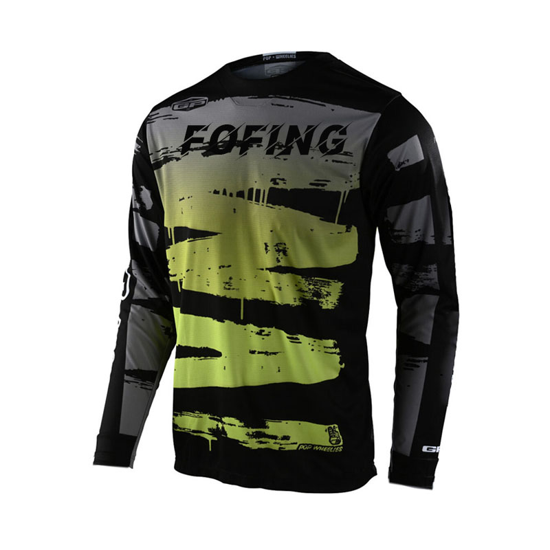 เสื้อปั่นจักรยาน FOFING เสื้อป - Mountain Biking Long Sleeve Shirt บทวิจารณ์และราคา